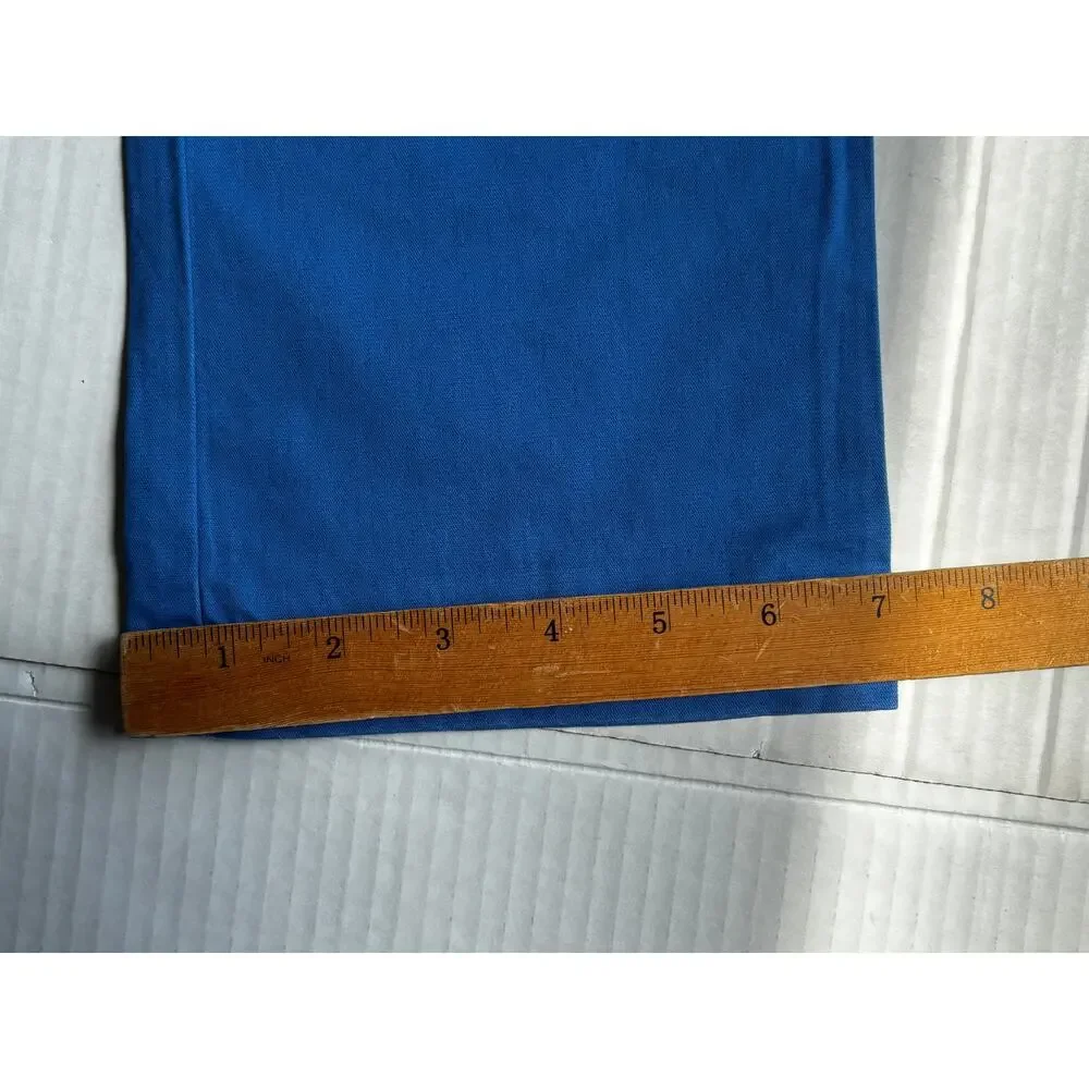 Polo Ralph Lauren Boys Sz 12 Chino Twill Pants Links Blue NWT New Cotton Stretch